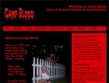 Tablet Screenshot of campblood.com